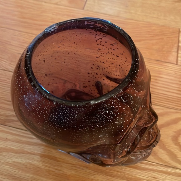 Glass Skull Head Jar - Picture 3 of 5